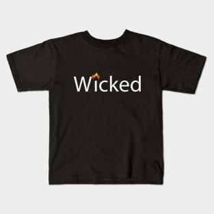 Wicked artistic design Kids T-Shirt